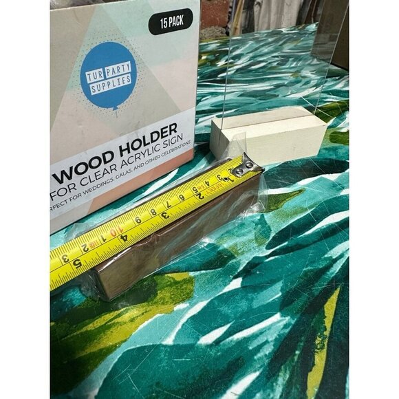 Wood Holders for Acrylic Signs - Picture 6 of 8